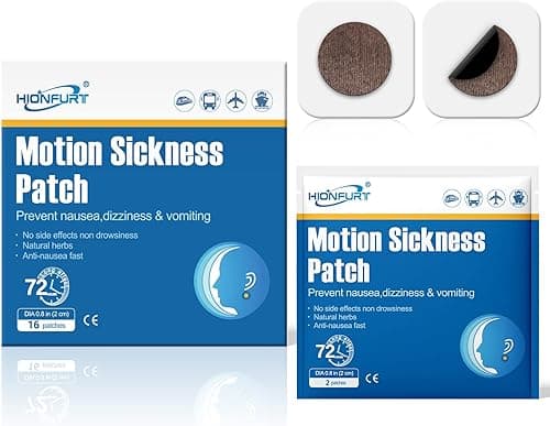 Motion Sickness Relief Patches (40 Count)