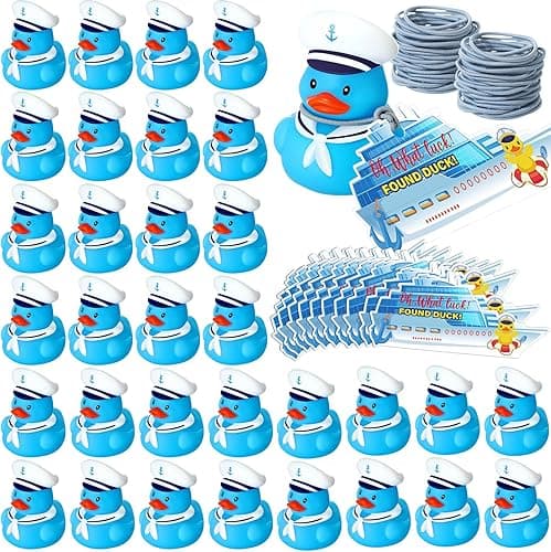 Cruise Duck Tags with Elastic Bands